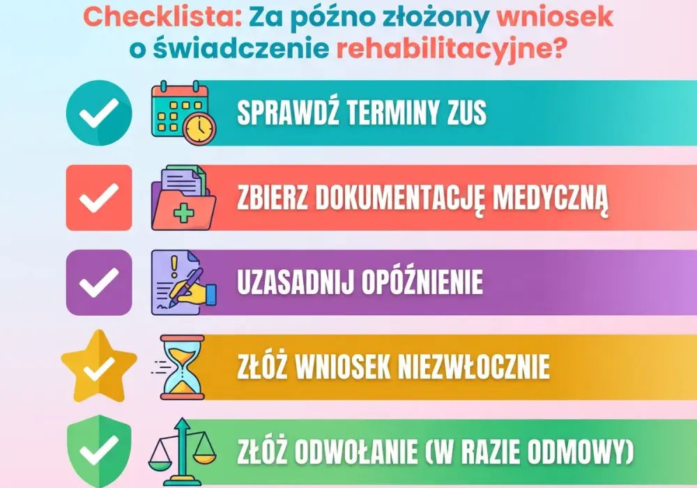 Kończy się świadczenie rehabilitacyjne - Co robić?
