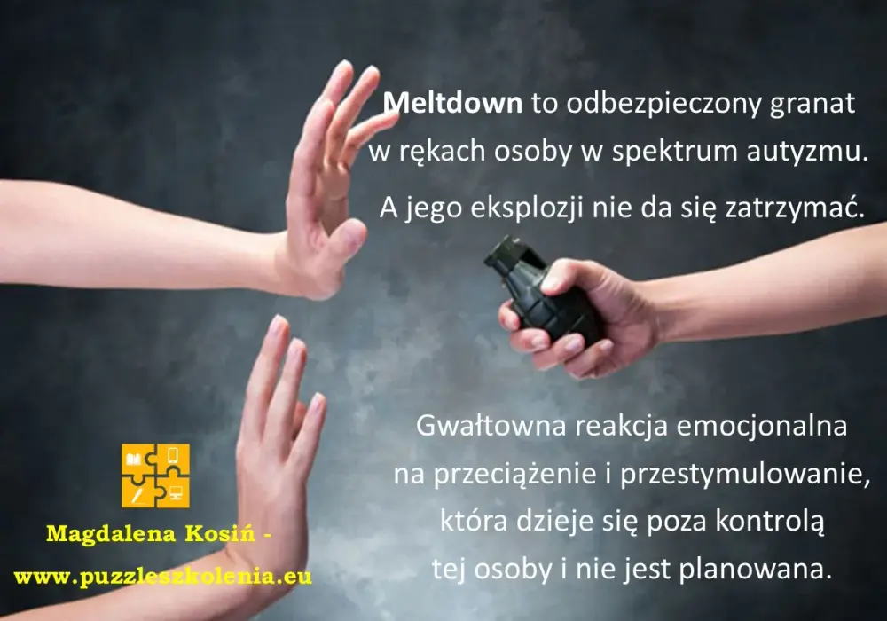 Meltdown w autyzmie - to nie złość. Zrozum i pomóż