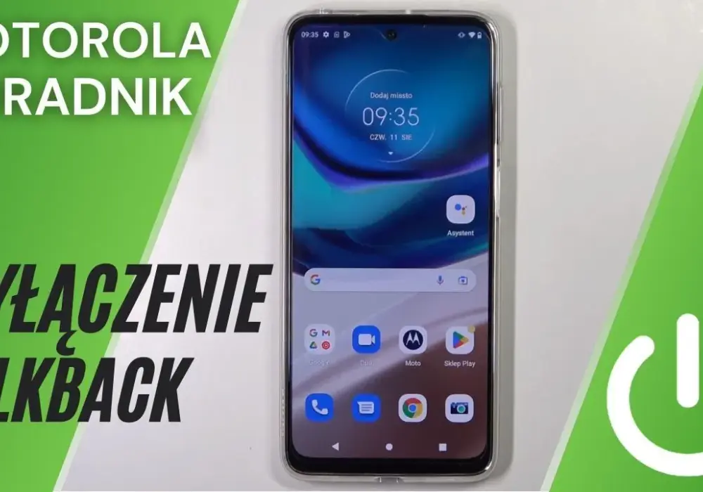 Jak wyłączyć tryb dla niewidomych na Motorola i odzyskać kontrolę