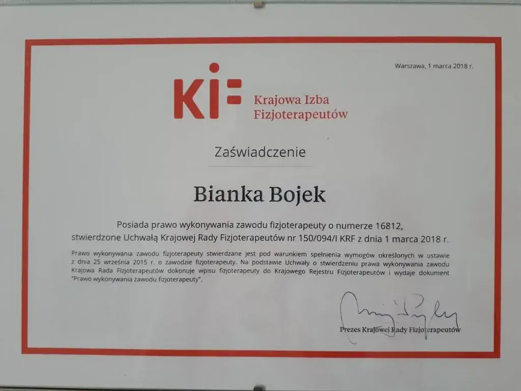 Zdjęcie Kiedy wygasa prawo wykonywania zawodu fizjoterapeuty i jak tego uniknąć?