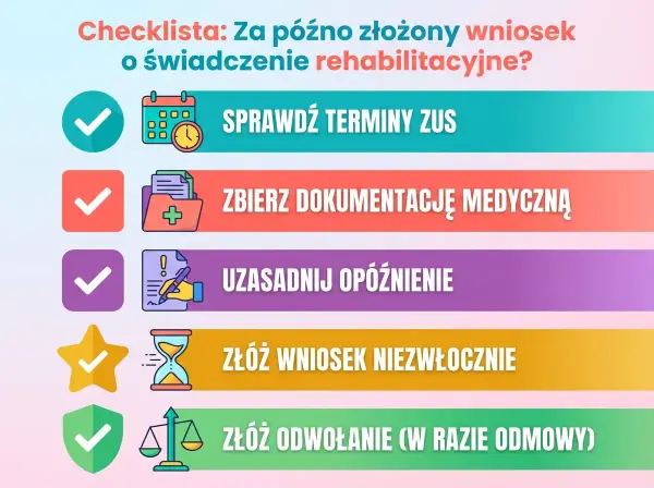 Kończy się świadczenie rehabilitacyjne - Co robić?