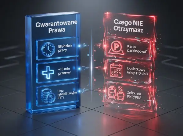 Lekki stopień niepełnosprawności - Prawa, ulgi - Bez mitów!